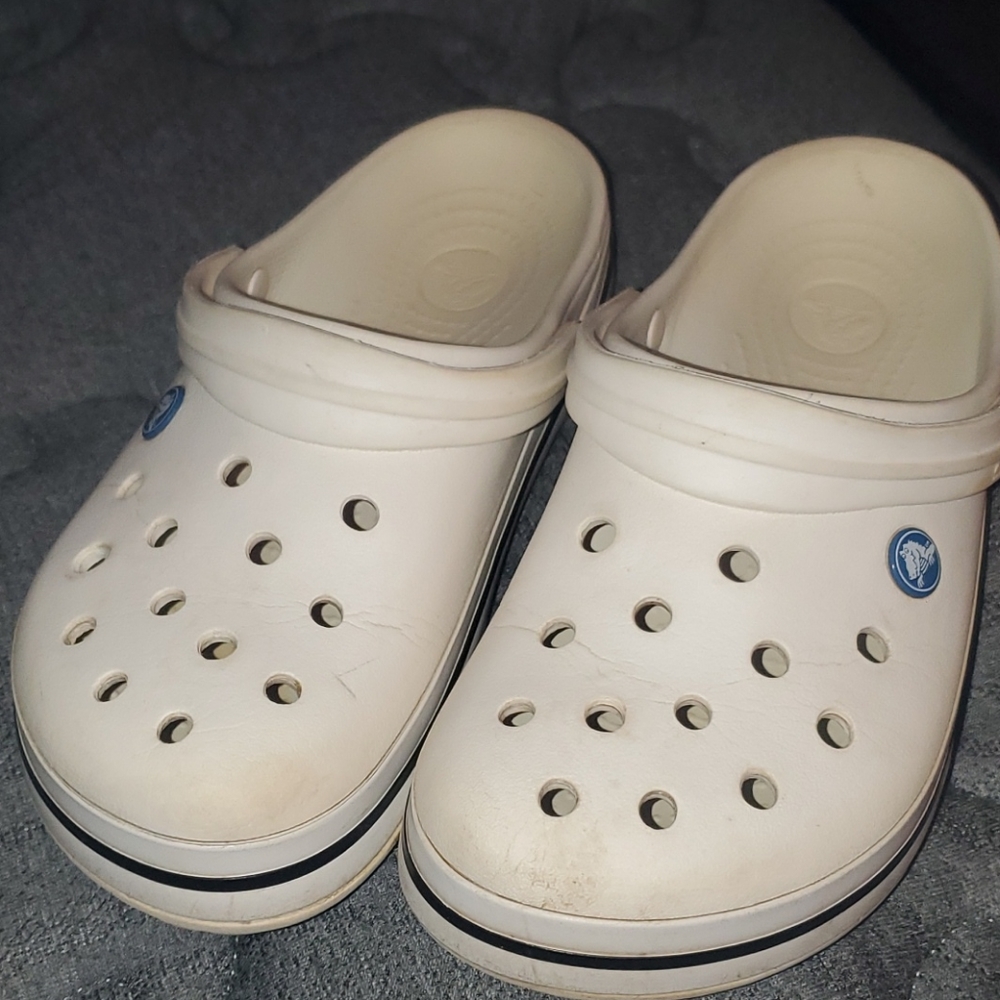 White crocs